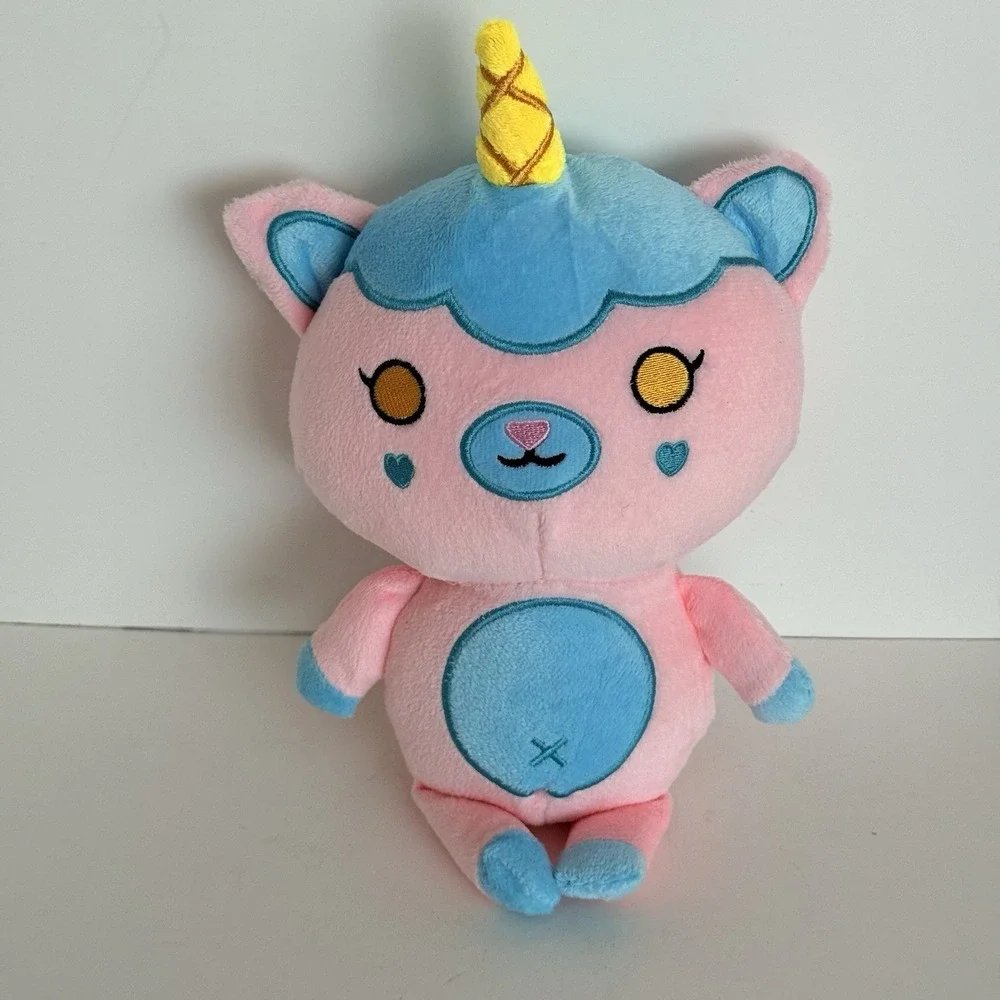 Teddy Bear Cat Unicorn Rainbow Krew Plush Toy Ultrasoft 11.5 Inch